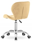 Krzesło obrotowe VASTO OFFICE VELVET BEIGE II GATUNEK