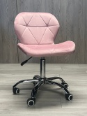Krzesło obrotowe VASTO OFFICE VELVET PINK