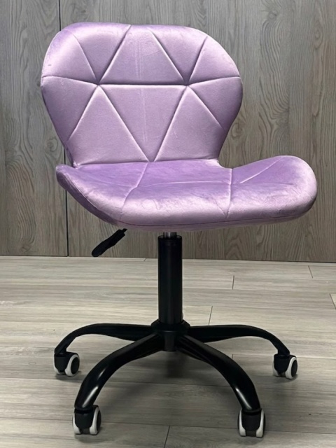 Krzesło obrotowe VASTO OFFICE VELVET VIOLET SMOKE