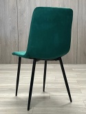 Krzesło tapicerowane AURORA VELVET GREEN