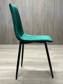 Krzesło tapicerowane AURORA VELVET GREEN