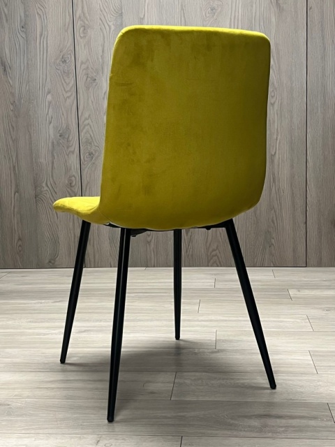 Krzesło tapicerowane BORGO VELVET OLIVE SMOKE