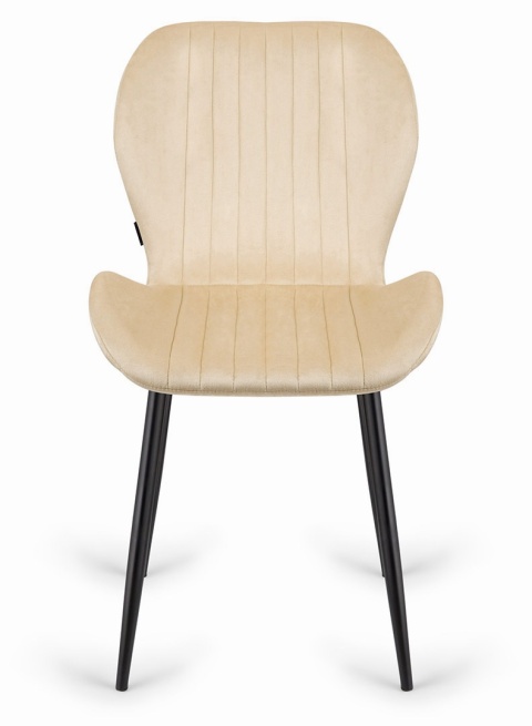 Krzesło tapicerowane MONTI VELVET BEIGE