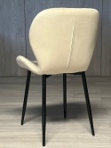 Krzesło tapicerowane MONTI VELVET BEIGE