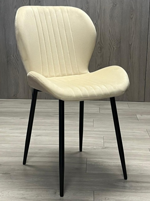 Krzesło tapicerowane MONTI VELVET BEIGE