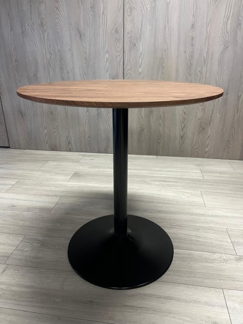 Stół okrągły VICTORY BROWN 70 cm SMOKE II GATUNEK