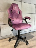 Fotel obrotowy do biurka CARRERA M ALCANTARA PURPLE II GATUNEK