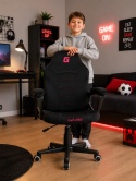 Fotel obrotowy do biurka MARIO ALCANTARA BLACK