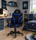 Fotel obrotowy do biurka MARIO BLUE