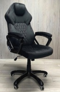 Fotel obrotowy do biurka SPIDER BLACK ALCANTARA