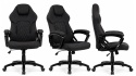 Fotel obrotowy do biurka SPIDER BLACK FABRIC