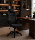 Fotel obrotowy do biurka SPIDER BLACK FABRIC