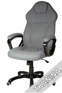 Fotel obrotowy do biurka SPIDER GREY FABRIC SPC