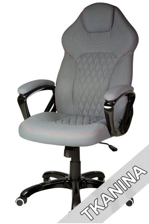Fotel obrotowy do biurka SPIDER GREY FABRIC SPC