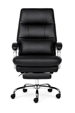 Fotel obrotowy do gabinetu WAILOR BLACK LEATHER PRO