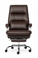 Fotel obrotowy do gabinetu WAILOR BROWN LEATHER PRO