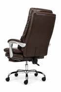 Fotel obrotowy do gabinetu WAILOR BROWN LEATHER PRO