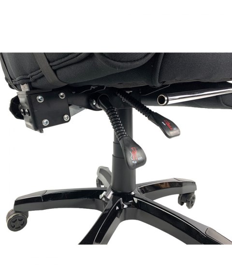 Fotel obrotowy do gabinetu WALIOR BROWN LEATHER PRO