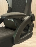 Fotel obrotowy gamingowy DESMO XL GREY FABRIC