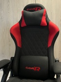 Fotel obrotowy gamingowy DESMO XL RED FABRIC