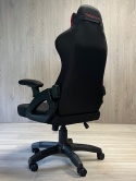 Fotel obrotowy gamingowy DESMO XL RED FABRIC