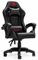 Fotel obrotowy gamingowy EVO PU BLACK XL
