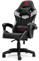 Fotel obrotowy gamingowy EVO PU GREY XL
