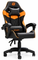 Fotel obrotowy gamingowy EVO PU ORANGE XL