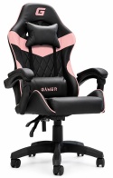 Fotel obrotowy gamingowy EVO PU PINK XL