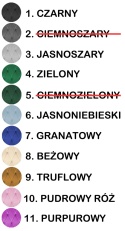 Krzesła tapicerowane BORGO VELVET SMOKE zestaw 4 sztuk kolory do wyboru
