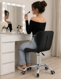 Krzesło obrotowe VASTO OFFICE PU BLACK SILVER