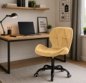 Krzesło obrotowe VASTO OFFICE VELVET BEIGE SMOKE
