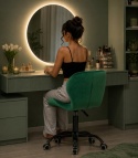 Krzesło obrotowe VASTO OFFICE VELVET GREEN SMOKE