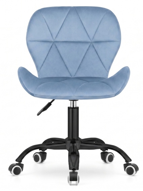 Krzesło obrotowe VASTO OFFICE VELVET LIGHT BLUE SMOKE