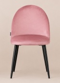 Krzesło tapicerowane GLORIA PINK VELVET II GATUNEK