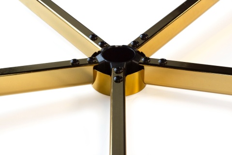 Podstawa krzesła obrotowego metalowa KD 70cm GOLD do 150 kg