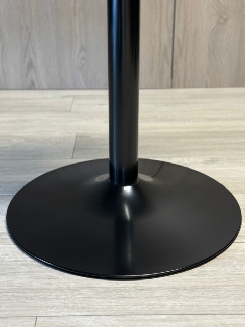 Stół okrągły VICTORY STR LIGHT WOOD 70 cm SMOKE