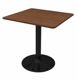 Stół skandynawski kwadratowy TORI STR Brown Wood 70 SMOKE