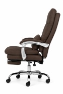 Fotel obrotowy do gabinetu WAILOR BROWN LEATHER PRO