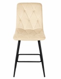 Krzesło barowe AVA BORGO BAR VELVET BEIGE hoker
