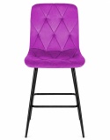 Krzesło barowe AVA BORGO BAR VELVET PURPLE hoker