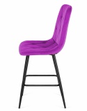 Krzesło barowe AVA BORGO BAR VELVET PURPLE hoker