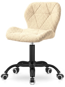 Krzesło obrotowe VASTO OFFICE BARANEK BOUCLE BEIGE SMOKE