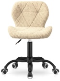 Krzesło obrotowe VASTO OFFICE BARANEK BOUCLE BEIGE SMOKE