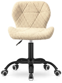 Krzesło obrotowe VASTO OFFICE BARANEK BOUCLE BEIGE SMOKE