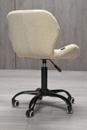 Krzesło obrotowe VASTO OFFICE BARANEK BOUCLE BEIGE SMOKE