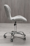 Krzesło obrotowe VASTO OFFICE BARANEK BOUCLE GREY SILVER