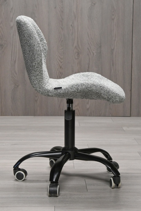 Krzesło obrotowe VASTO OFFICE BARANEK BOUCLE GREY SMOKE