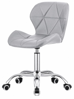 Krzesło obrotowe VASTO OFFICE PU LIGHT GREY
