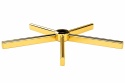 Podstawa krzesła obrotowego metalowa KD 70cm GOLD do 150 kg